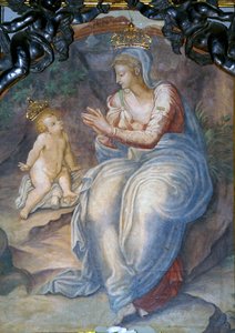 Intérieur de la Madonna della Ghiara, Reggio Emilia, Émilie-Romagne, Italie